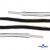 Шнурки #4-27, круглые 130 см, двухцветные (черно/белый) - купить в Ельце. Цена: 47.04 руб.
