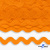 Тесьма вьюнчик 0381-0080, 8 мм/упак.33+/-1м, цвет 9511-оранжевый - купить в Ельце. Цена: 107.26 руб.