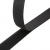 Липучка с покрытием ПВХ, шир. 25 мм (упак. 25 м), цвет чёрный - купить в Ельце. Цена: 14.93 руб.