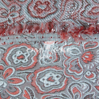 Ткань костюмная жаккард, 135 гр/м2, шир.150см, цвет красный№12 - купить в Ельце. Цена 441.92 руб.