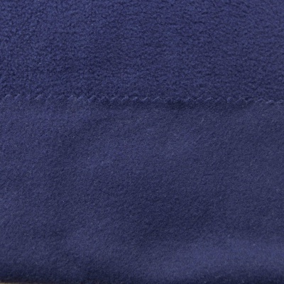 Флис DTY 19-3920, 180 г/м2, шир. 150 см, цвет т.синий - купить в Ельце. Цена 646.04 руб.