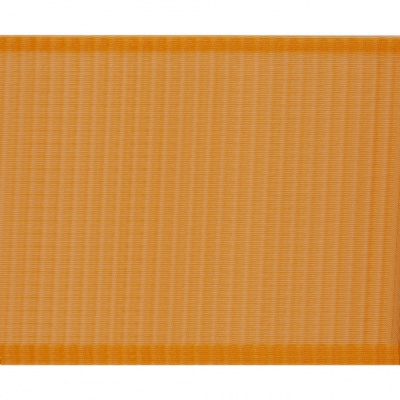 Лента капроновая "Гофре", шир. 110 мм/уп. 50 м, цвет оранжевый - купить в Ельце. Цена: 26.93 руб.