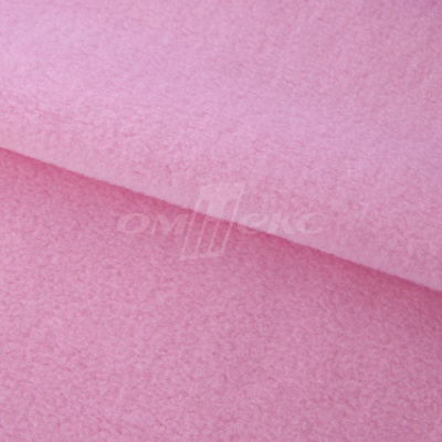 Флис окрашенный 15-2215, 250 гр/м2, шир.150 см, цвет светло-розовый - купить в Ельце. Цена 580.31 руб.