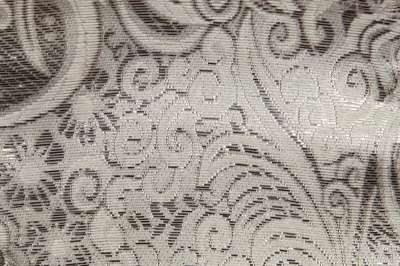 Ткань костюмная жаккард №10, 140 гр/м2, шир.150см, цвет св.серебро - купить в Ельце. Цена 383.29 руб.