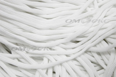 Шнур Т-02 (4с2) мелкое плетение 4мм 100 м белый - купить в Ельце. Цена: 2.50 руб.