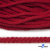 Шнур плетеный d-6 мм, круглый 70% хлопок 30% полиэстер, уп.90+/-1 м, цв.1064-красный - купить в Ельце. Цена: 594 руб.
