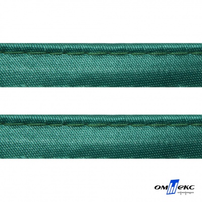 Кант атласный 140, шир. 12 мм (в упак. 65,8 м), цвет т.зелёный - купить в Ельце. Цена: 237.16 руб.