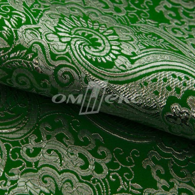 Ткань костюмная жаккард №4, 140 гр/м2, шир.150см, цвет зелёный - купить в Ельце. Цена 383.29 руб.