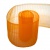 Лента капроновая "Гофре", шир. 110 мм/уп. 50 м, цвет оранжевый - купить в Ельце. Цена: 26.93 руб.