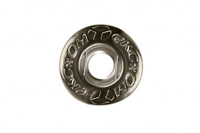 Кнопка металлическая "Альфа" с пружиной, 15 мм (уп. 720+/-20 шт), цвет никель - купить в Ельце. Цена: 1 466.73 руб.