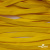 Шнур плетеный (плоский) d-12 мм, (уп.90+/-1м), 100% полиэстер, цв.269 - жёлтый - купить в Ельце. Цена: 8.62 руб.