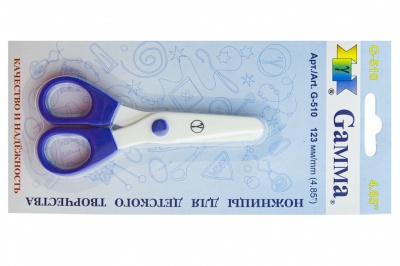Ножницы G-510 детские 123 мм - купить в Ельце. Цена: 137.45 руб.