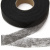 Прокладочная лента (паутинка) DF23, шир. 20 мм (боб. 100 м), цвет чёрный - купить в Ельце. Цена: 2.05 руб.
