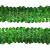 Тесьма с пайетками D4, шир. 30 мм/уп. 25+/-1 м, цвет зелёный - купить в Ельце. Цена: 1 087.39 руб.
