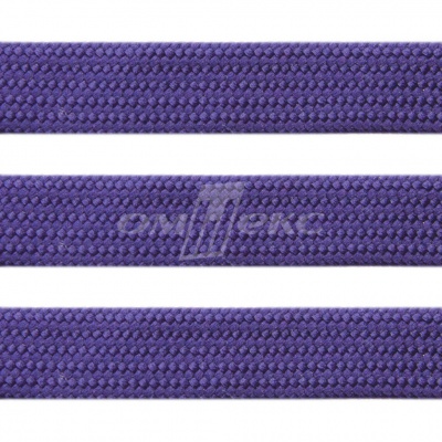 Шнур 15мм плоский (100+/-1м) №10 фиолетовый - купить в Ельце. Цена: 10.21 руб.