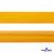 Косая бейка атласная "Омтекс" 15 мм х 132 м, цв. 041 темный жёлтый - купить в Ельце. Цена: 225.81 руб.