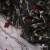 Сетка с вышивкой "Мадрид" 135 г/м2, 100% нейлон, ширина 130 см, Цвет 4/Черный - купить в Ельце. Цена 980 руб.