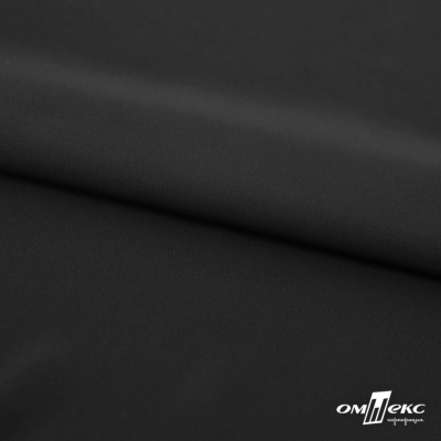 Плательная ткань "Невада", 120 гр/м2, шир.150 см, цвет чёрный - купить в Ельце. Цена 254.22 руб.