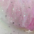 Сетка Фатин Глитер Спейс, 12 (+/-5) гр/м2, шир.150 см, 16-12/розовый - купить в Ельце. Цена 202.08 руб.