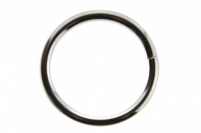 Кольцо металлическое d-38 мм, цв.-никель - купить в Ельце. Цена: 4.89 руб.
