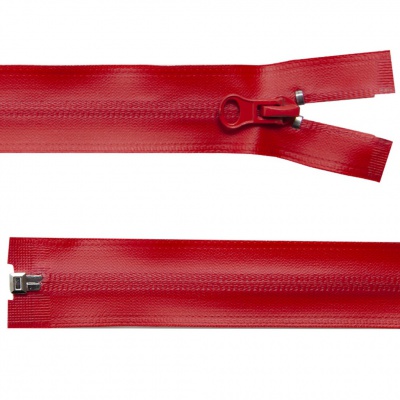 Молния водонепроницаемая PVC Т-7, 90 см, разъемная, цвет (820) красный - купить в Ельце. Цена: 61.18 руб.