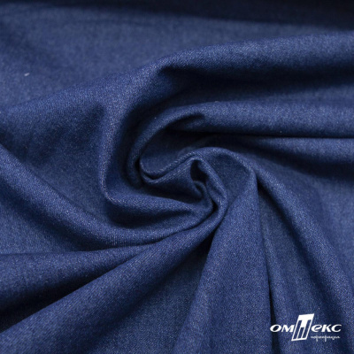 Ткань костюмная "Джинс", 315 г/м2, 100% хлопок, шир. 150 см,   Цв. 7/ Dark blue - купить в Ельце. Цена 588 руб.
