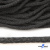 Шнур плетеный d-6 мм круглый, 70% хлопок 30% полиэстер, уп.90+/-1 м, цв.1088-т.серый - купить в Ельце. Цена: 588 руб.
