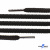 Шнурки #106-09, круглые 130 см, цв.чёрный - купить в Ельце. Цена: 21.92 руб.