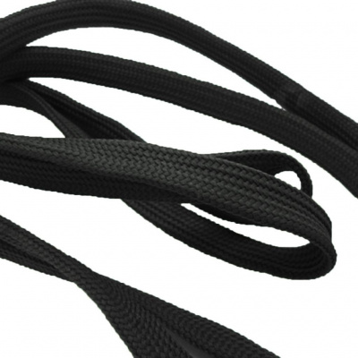 Шнурки т.5 110 см черный - купить в Ельце. Цена: 23.25 руб.