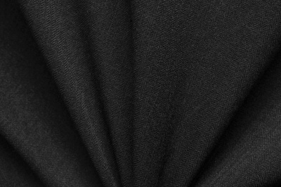 Ткань костюмная 21699 1144/1178, 236 гр/м2, шир.150см, цвет чёрный - купить в Ельце. Цена 455.40 руб.