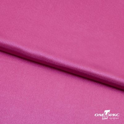 Поли креп-сатин 17-2627, 125 (+/-5) гр/м2, шир.150см, цвет розовый - купить в Ельце. Цена 155.57 руб.