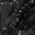 Трикотажное полотно, Сетка с пайетками бахрома, шир.130 см, #310, цв.-чёрный - купить в Ельце. Цена 1 039.97 руб.