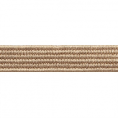 Резиновые нити с текстильным покрытием, шир. 6 мм ( упак.30 м/уп), цв.- 97-бежевый - купить в Ельце. Цена: 152.05 руб.