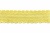 Тесьма кружевная 0621-1212А, шир. 45 мм/уп. 20+/-1 м, цвет 017-жёлтый - купить в Ельце. Цена: 1 033.32 руб.