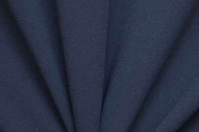 Костюмная ткань с вискозой "Бриджит", 210 гр/м2, шир.150см, цвет т.синий - купить в Ельце. Цена 564.96 руб.