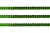 Пайетки "ОмТекс" на нитях, SILVER-BASE, 6 мм С / упак.73+/-1м, цв. 4 - зеленый - купить в Ельце. Цена: 484.77 руб.