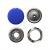 Кнопка рубашечная (закрытая) 9,5мм - эмаль, цв.168 - голубой - купить в Ельце. Цена: 4.77 руб.