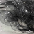 Сетка Фатин Глитер Спейс, 12 (+/-5) гр/м2, шир.150 см, 16-167/черный - купить в Ельце. Цена 184.03 руб.