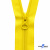 Спиральная молния Т5 131, 18 см, автомат, цвет жёлтый - купить в Ельце. Цена: 8.41 руб.