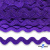 Тесьма вьюнчик 0381-0080, 8 мм/упак.33+/-1м, цвет 9530-фиолетовый - купить в Ельце. Цена: 107.26 руб.
