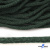 Шнур плетеный d-6 мм, 70% хлопок 30% полиэстер, уп.90+/-1 м, цв.1083-тём.зелёный - купить в Ельце. Цена: 588 руб.