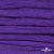 Шнур плетеный d-8 мм плоский, 70% хлопок 30% полиэстер, уп.85+/-1 м, цв.1030-фиолет - купить в Ельце. Цена: 735 руб.