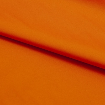 Поли понж (Дюспо) 17-1350, PU/WR, 65 гр/м2, шир.150см, цвет оранжевый - купить в Ельце. Цена 82.93 руб.