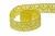 Тесьма кружевная 0621-1059, шир. 20 мм/уп. 20+/-1 м, цвет 017-жёлтый - купить в Ельце. Цена: 507.67 руб.