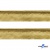 Кант атласный 136, шир. 12 мм (в упак. 65,8 м), цвет золото - купить в Ельце. Цена: 433.08 руб.