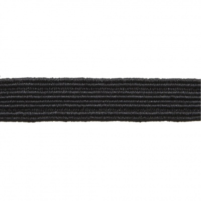 Резинка продежка С-52, шир. 7 мм (20 шт/10 м), цвет чёрный - купить в Ельце. Цена: 1 338.93 руб.