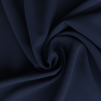 Костюмная ткань "Элис", 220 гр/м2, шир.150 см, цвет т.синий - купить в Ельце. Цена 308 руб.