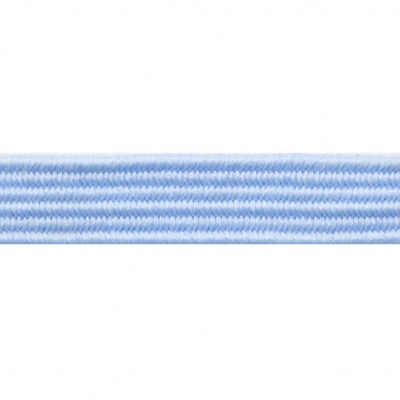Резиновые нити с текстильным покрытием, шир. 6 мм ( упак.30 м/уп), цв.- 108-голубой - купить в Ельце. Цена: 155.22 руб.